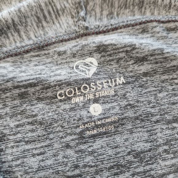 Colosseum Texas A&M Aggies Womens Large Gray Hood Half‎ Zip Pullover Long Sleeve - Picture 7 of 13